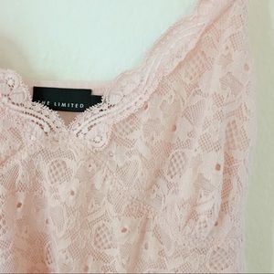 🍓 The Limited Strawberry Lace Camisole Top